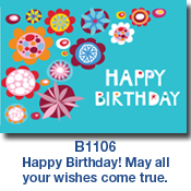 B1106 Birthday Flowers